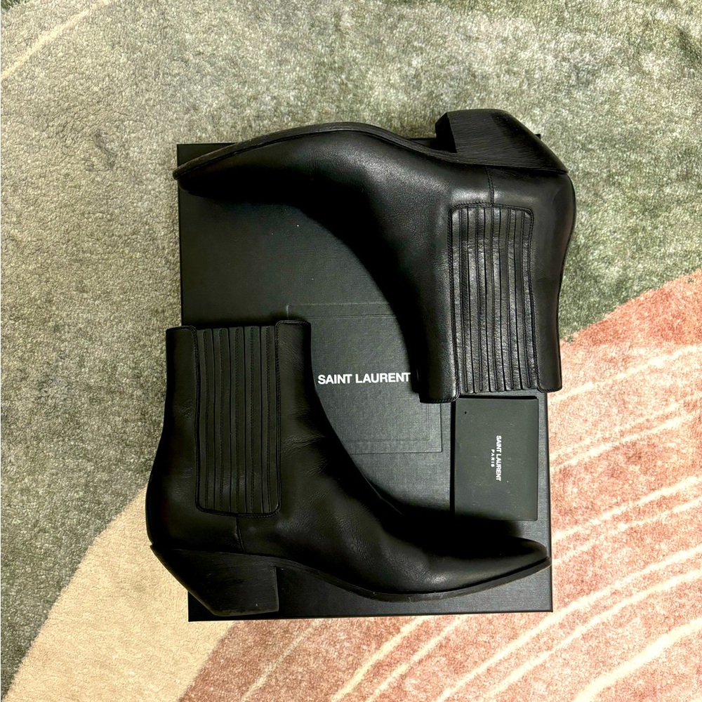 West 45 Saint Laurent Chelsea boots Black 42/11